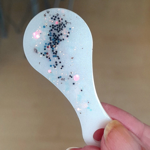 Bílá stracciatella - žeton do nákupního vozíku — foto 4