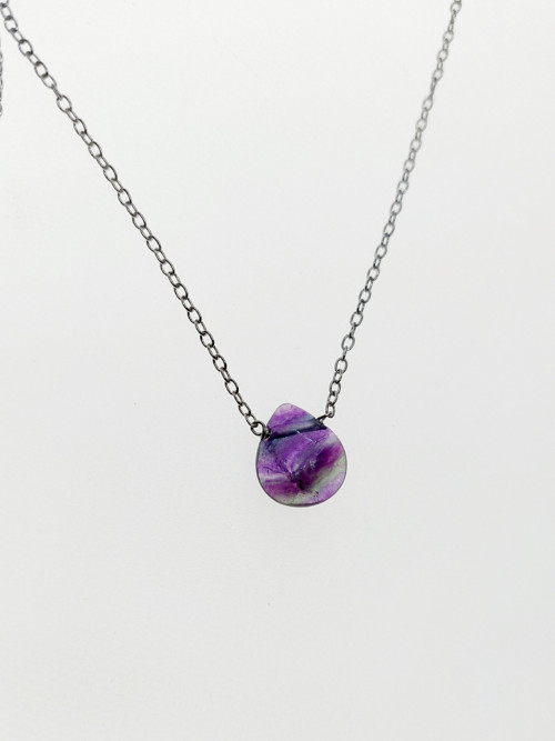 Náhrdelník s fluoritem — foto 2