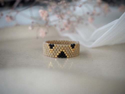 Prsten Miyuki "Sand Whisper" — foto 3