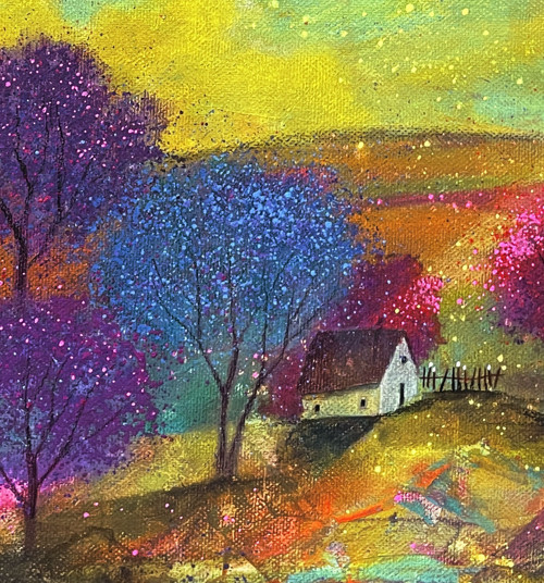 Čas švestek - 40x30cm — foto 3