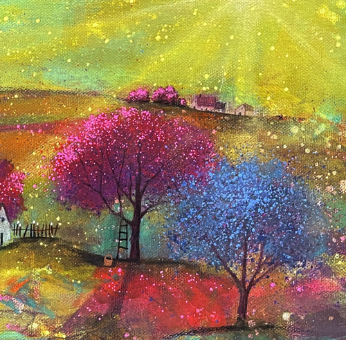 Čas švestek - 40x30cm — foto 4