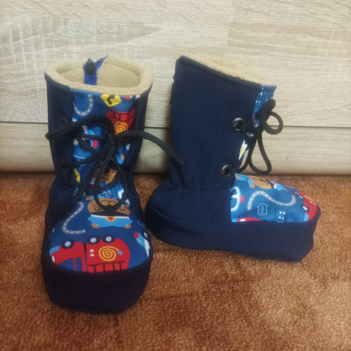 Boty s kožíškem na zip — foto 2