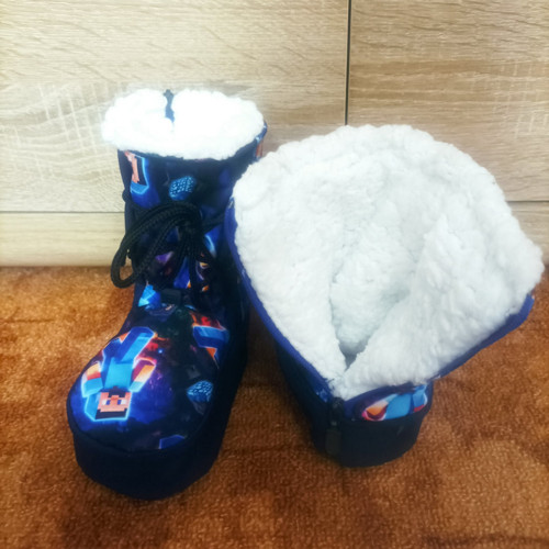 Boty s kožíškem na zip — foto 2