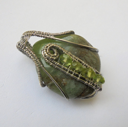 Přívěsek - Olivín ( Peridot) /4 — foto 2