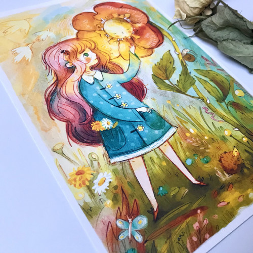 Čarovná lúka- print A5 — foto 3