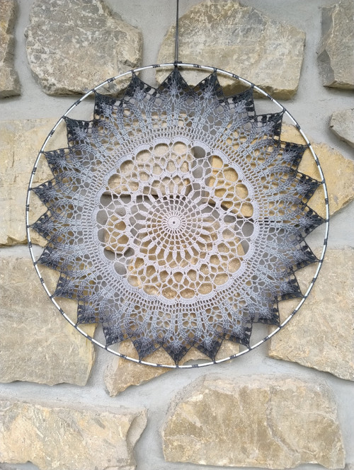 Háčkovaná mandala — foto 2