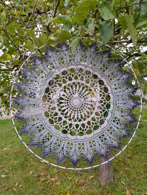 Háčkovaná mandala — foto 5