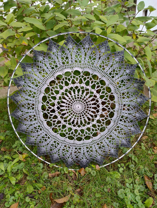 Háčkovaná mandala — foto 6