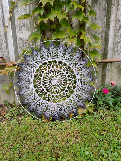 Háčkovaná mandala — foto 3