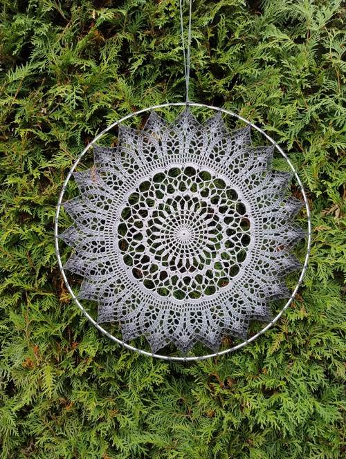 Háčkovaná mandala — foto 4