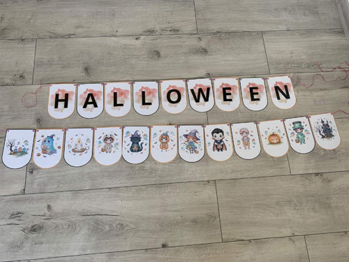 Halloweenská Girlanda — foto 2