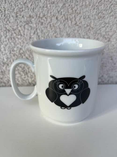 Dětský, porcelánový hrnek - Sovičky — foto 2