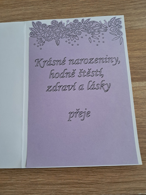 Přáníčko - "Happy Birthday" — foto 2