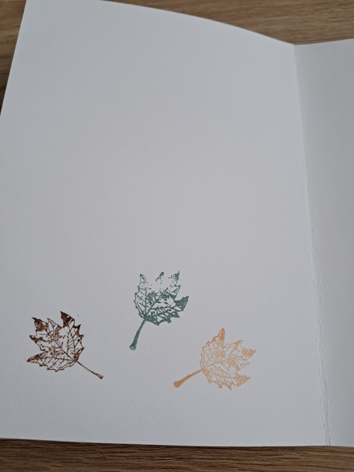 Přáníčko - "Happy fall" - narozeniny - č.2 — foto 2