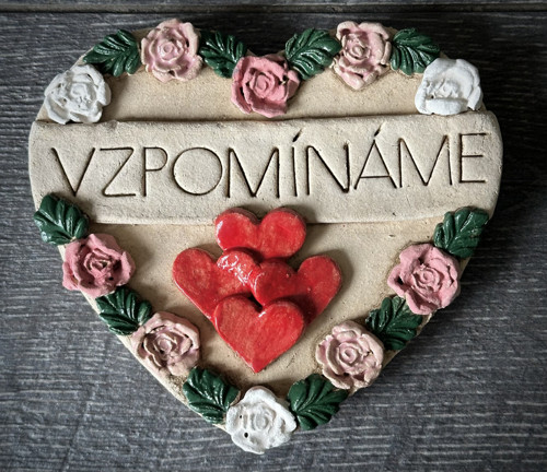 Keramické srdíčko — foto 2