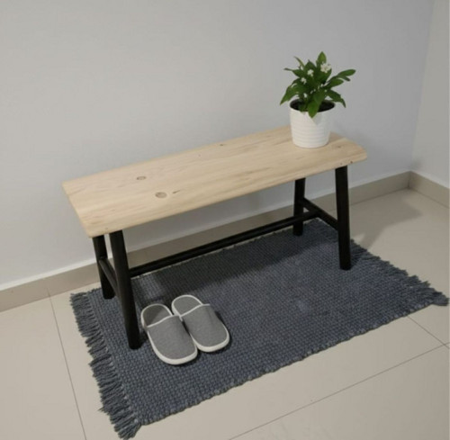 Kovový stolček, stoleček, taburet — foto 2