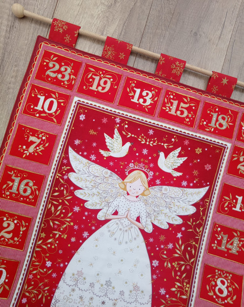 Vánoční andělka - adventní kalendář — foto 2