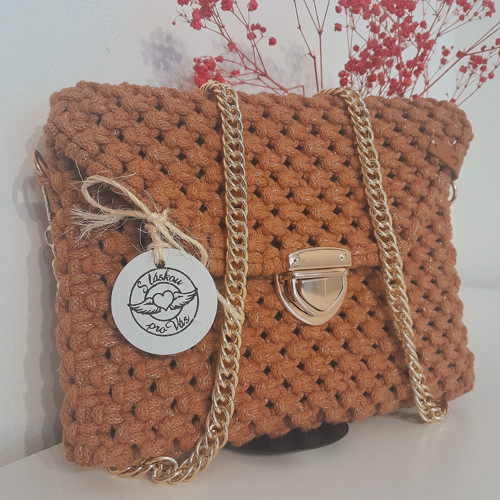Macramé kabelka/psaníčko — foto 2