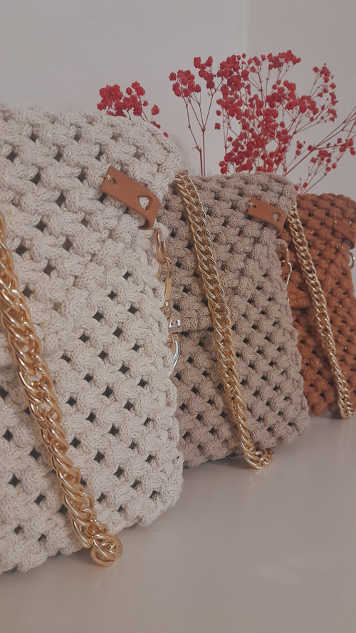 Macramé kabelka/psaníčko — foto 6
