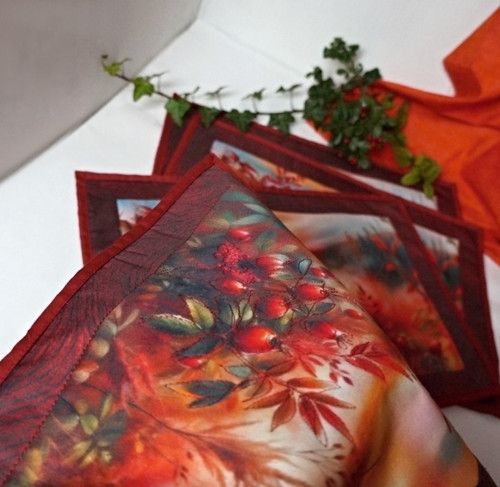 Podzimní šípky - prostírání — foto 3