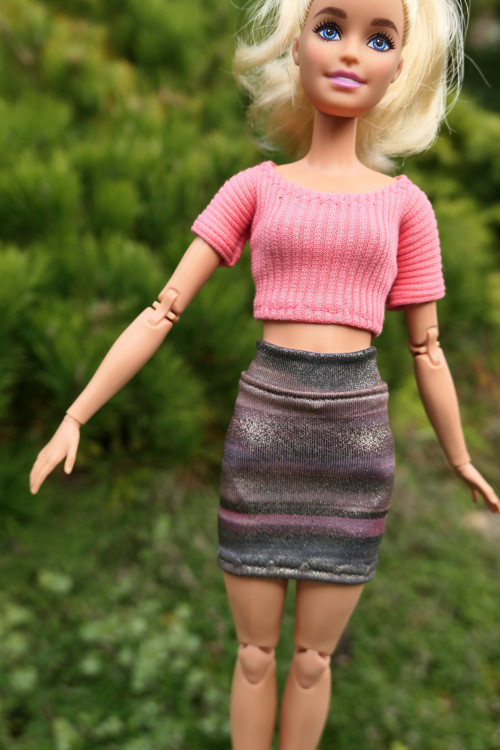 Barbie - natahovací sukně — foto 4