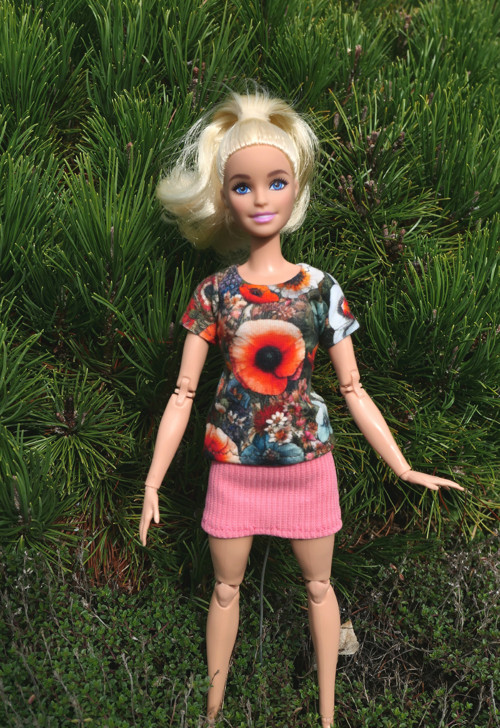 Barbie - natahovací sukně — foto 2