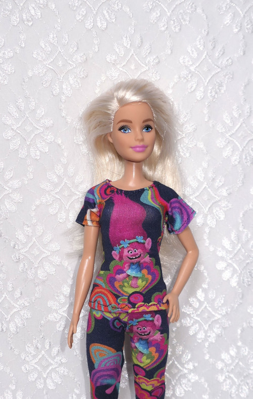 Barbie - komplet - legíny a tričko — foto 5
