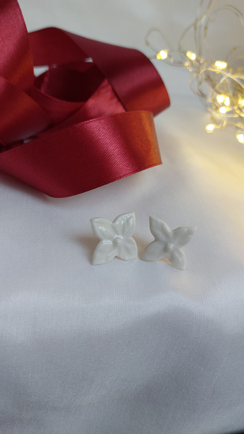 Náušnice Porcelánky — foto 3