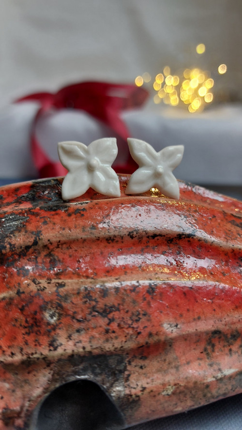 Náušnice Porcelánky — foto 5