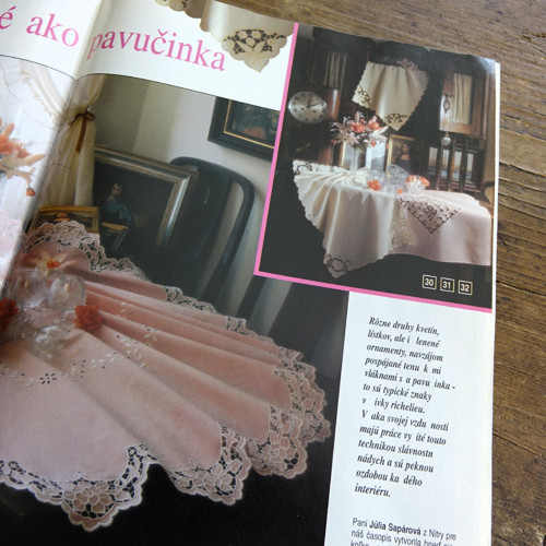 Magazín Dorky ... 3/95 ... vyšívanie — foto 4