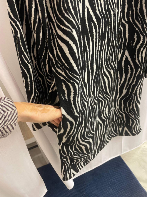 Dámské šaty zebra S/M — foto 5