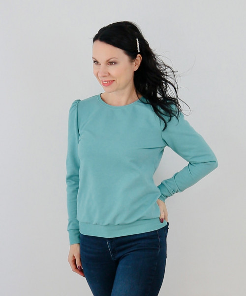 Dámská mikina mátová — foto 2