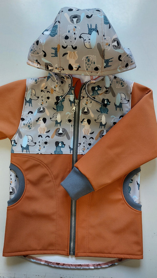 Kalhoty softshell, Pejsek a skořice v.92 — foto 3