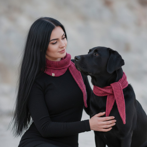Merino šátek | Dusty Mint — foto 4