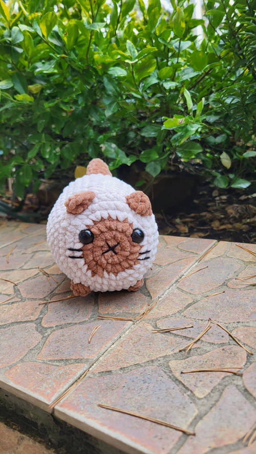 Háčkovaná CUSTOM kočička (na zakázku) — foto 3