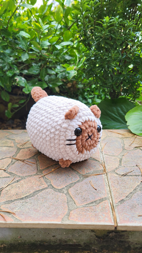 Háčkovaná CUSTOM kočička (na zakázku) — foto 2