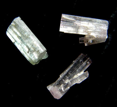 Turmalín - srostlice krystalků - sada — foto 2