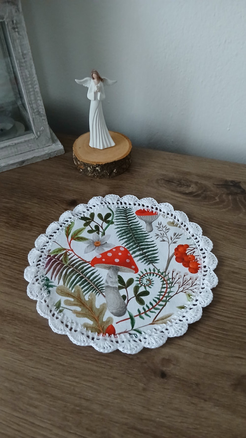 Mini ubrousek Houbičky — foto 2