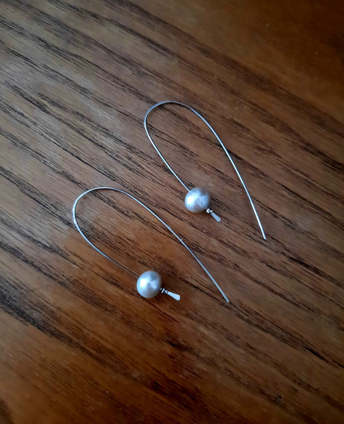 Minimalismus šedé perly.. — foto 3