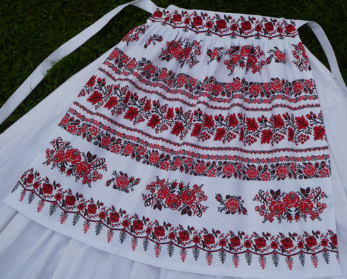 Zásterka do pásu Bordúry ruží CD 63 — foto 6