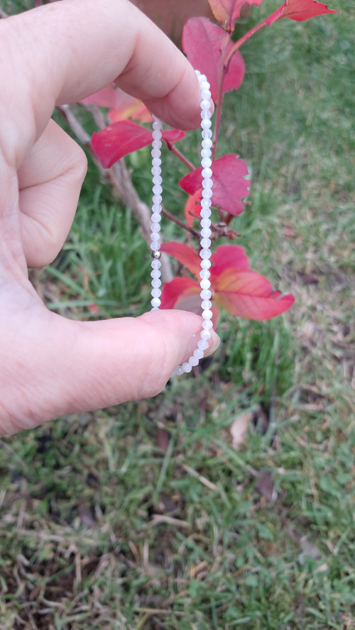 Měsíční kámen broušený 2 mm — foto 4