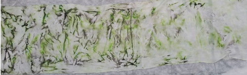Zeleninka - šála 180 x 45 — foto 6