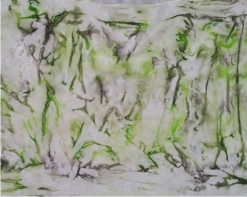 Zeleninka - šála 180 x 45 — foto 4