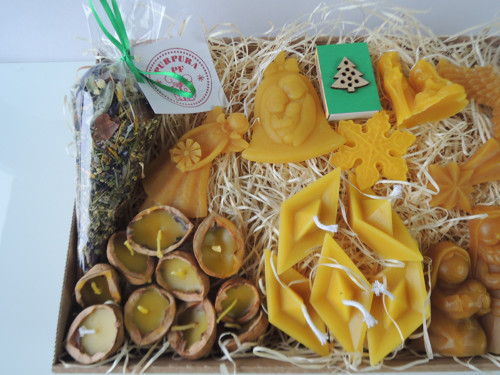 Vánoční sada velká- včelí vosk — foto 3