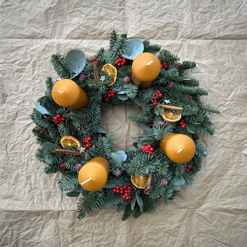 Adventní věnec medový — foto 2