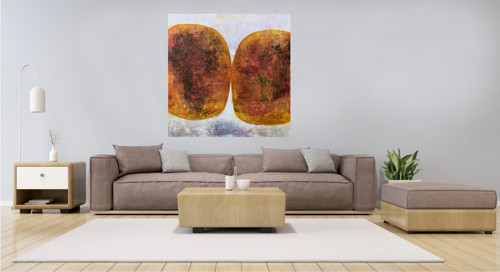 Doteky.......100x110cm — foto 3
