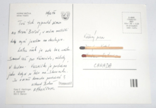 POHLEDNICE • Horní Bečva — foto 2