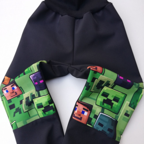 Softshellové kalhoty- MINECRAFT II — foto 5