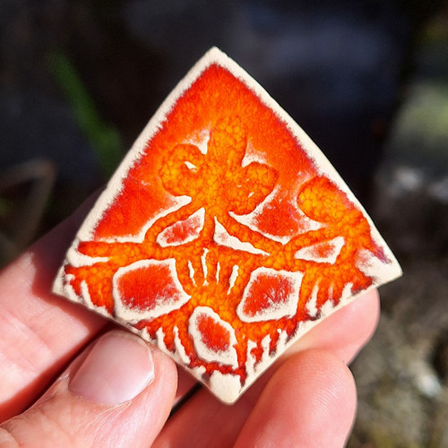 Mandala z keramických komponentů 136 — foto 4