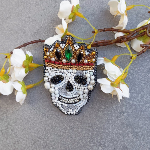 Dia de Los Muertos King ... brož — foto 2